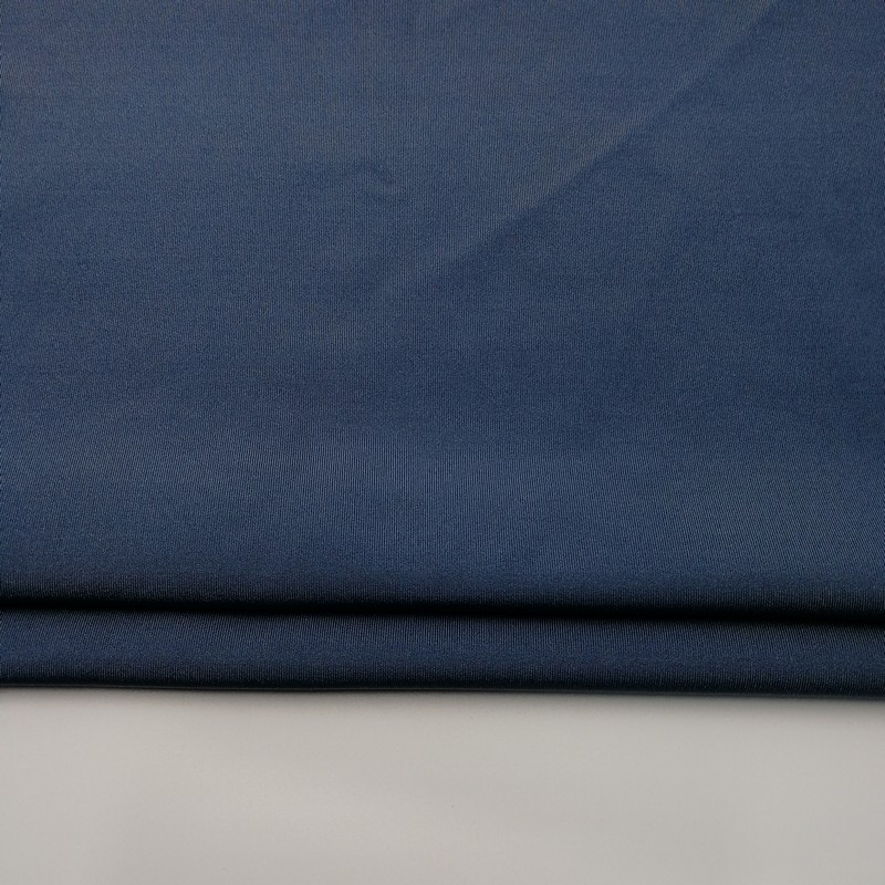 Polyester Spandex Recycled Double Faced Fabric